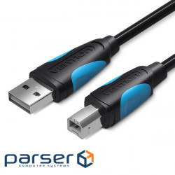Printer cable Vention USB A Male - B Male Print 1 m (VAS-A16-B100)