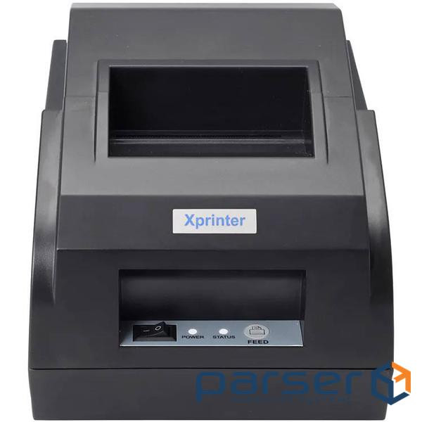Receipt printer Xprinter XP-58IIZ (thermal printing, 90 mm/s, ribbon 58 mm, USB, black )