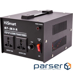 Трансформатор напруги 110VAC-220VAC/ 220VAC-110VAC, 1000VA (NV823123)