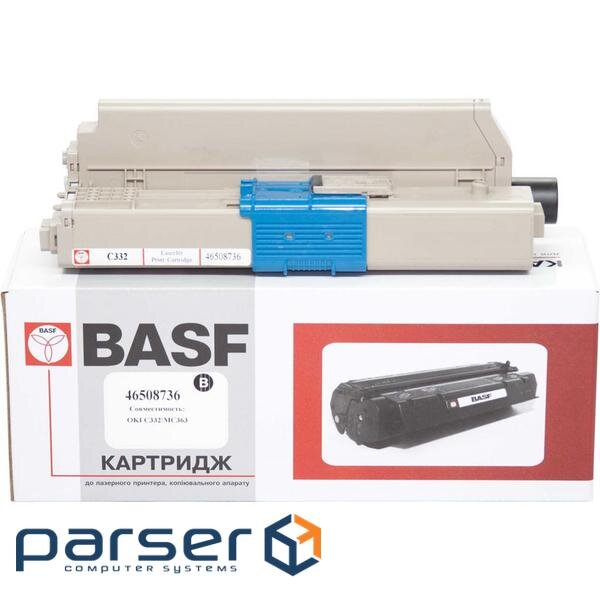 Тонер-картридж BASF OKI C332/MC363 Black 46508736 (KT-46508736) (BASF-KT-46508736)