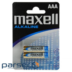 Battery MAXELL Alkaline AAA 2pcs/pack (M-723920.04.CN) (4902580164577)