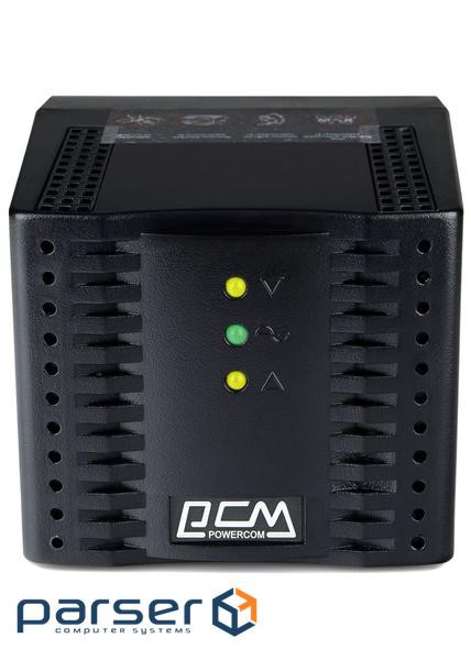 Стабілізатор напруги Powercom TCA-3K0A-6GG-2261 (TCA-3000 black)