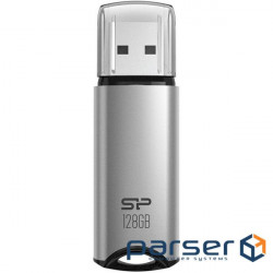 Флеш-накопичувач Silicon Power 128 GB Marvel M02 Silver (SP128GBUF3M02V1S)