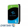 Жорсткий диск Seagate SkyHawk 6TB 5400U/Min 256MB SATA III 3.5 " (ST6000VX008)