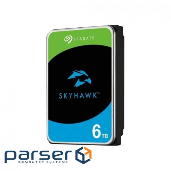 Жорсткий диск Seagate SkyHawk 6TB 5400U/Min 256MB SATA III 3.5 " (ST6000VX008)