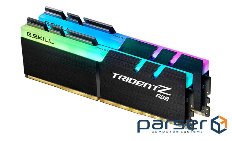 Пам'ять G.Skill 16 GB (2x8GB) DDR4 3200 MHz Trident Z RGB (F4-3200C16D-16GTZR)