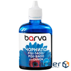 Чорнило Barva Canon PGI-1400/PGI-2400 100 мл, C Pigm. (C1400-925)