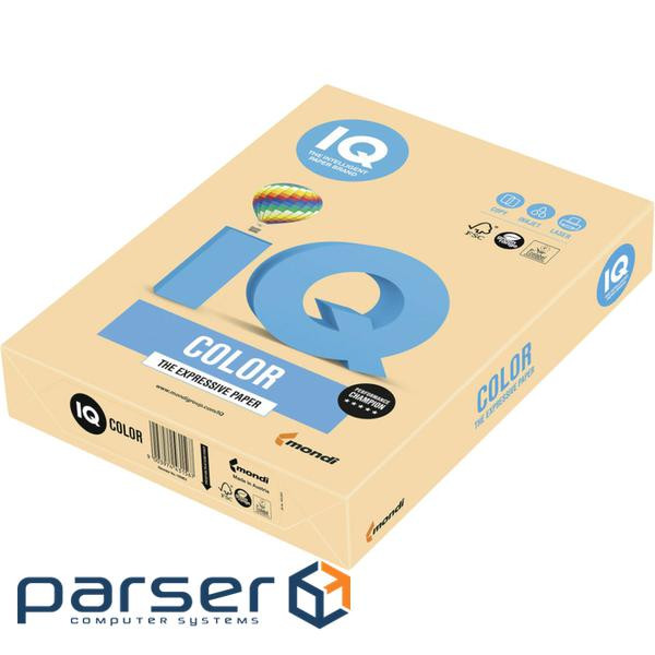 Папір Mondi IQ color А 4 pastel, 160g 250sh Dark cream (SA24/A4/160/IQ)
