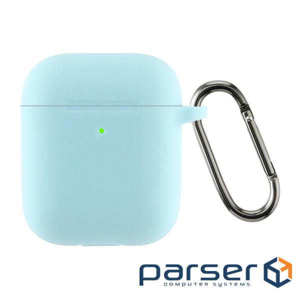 Чохол ArmorStandart Ultrathin Silicone Case With Hook для Apple AirPods 2 Sky Blue (ARM59692)