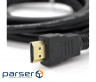 Кабель Ritar PL-HD94 (YT-HDMI(M)/(M)V1.4-1.0m/19917) HDMI-HDMI, 1.0m Black