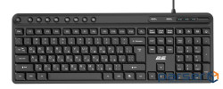 Клавіатура мембранна 2E KS1100 104key, 2xUSB HUB, USB-A, EN/UK, чорний (2E-KS1100UB UA)