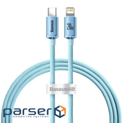 Кабель Baseus Gem Fast-Charging Data Cable USB-C to iP 20W 2m Galaxy Blue (P10373001311-01)