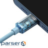 Кабель Baseus Gem Fast-Charging Data Cable USB-C to iP 20W 2m Galaxy Blue (P10373001311-01)