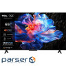Телевізор 65 TCL LED 4K 60Hz Smart Google TV Black (65P61K)