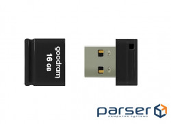 Flash memory USB 2.0 16GB UPI2 Piccolo Black (UPI2-0160K0R11)