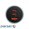 Car charger BASEUS Golden Contactor Pro Triple Car (CGJP010013)