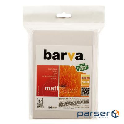 Фотопапір Barva 10x15, 220g/m2, Everyday, Matte (IP-AE220-224)