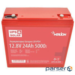 Литиевая аккумуляторная батарея Merlion LiFePO4 12.8В 24А•ч