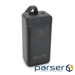Універсальна мобільна батарея Lionpatton L46 60000mAh Black (LIONPATTON L46/34004)
