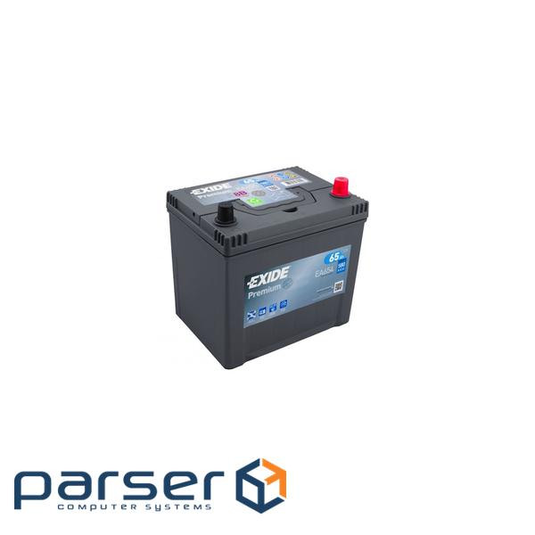 Акумулятор автомобільний EXIDE PREMIUM 65A (EA654)