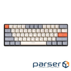 Дротова механічна клавіатура GamePro MK130 V2 Infinity QLAB Sakura Black (MK130-V2-B-QS)