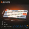 Дротова механічна клавіатура GamePro MK130 V2 Infinity QLAB Sakura Black (MK130-V2-B-QS)