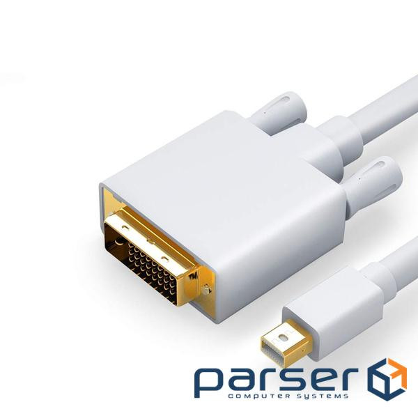 Адаптер VOLTRONIC Mini DisplayPort - DVI 1.8м White (YT-MNDP(M)/DVI(M)-1.8M)