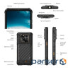 Смартфон RugOne Xever 7 Pro 12/512GB Black (Xever 7 Pro) (6975326660679)