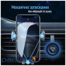 Автотримач для телефону ColorWay Grip, Black, в дефлектор повітроводу, механічний зат (CW-CHMH20-BK)