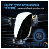 Автотримач для телефону ColorWay Grip, Black, в дефлектор повітроводу, механічний зат (CW-CHMH20-BK)