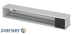 Розет коробка Ofiblock COMPACT на 6хK45 модулів з нижнім введен кабелів, чорна заглушка (KFC236/14)
