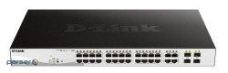Комутатори DGS-1210-28MP/E (24 x PoE+ 10/100/1000Mbps, 4 x Combo 1000BaseT/SFP Port, Port 1-24