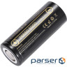 Акумулятор 26650 Li-Ion 5000mAh (5100-5500mAh) 25A, 3.7V (2.5-4.2V), Black, 2шт (Lii-50A / 23383)