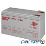 Accumulator battery LOGICPOWER LPM-GL 12 - 7.2 AH (12В, 7.2Ач) (6561)