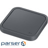 Зарядний пристрій Samsung 15W Wireless Charger Pad w/o Dark Gray (EP-P2400BBEGEU)
