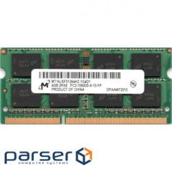 Оперативна пам'ять MICRON SO-DIMM DDR3 1333MHz 4GB (MT16JSF51264HZ-1G4D1)