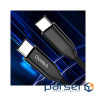 Дата кабель USB-C to USB-C 1.2m USB 3.1 Gen2 240W (50V/5A) Choetech (XCC-1035)