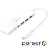 Багатопортовий мультиадаптер J5create JCD373-N, USB Type-C 5-в-1