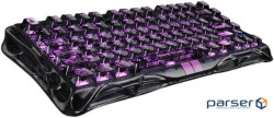Клавіатура GravaStar Mercury V75 Lite 75keys Blackcore Switch USB-A Transparent (GSV75LITE XTAL BLK)
