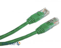 Patch cord Cablexpert 1м FTP, Зеленый, 1 м, 5е cat. (PP22-1M/G)