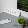 Мережевий фільтр Proove Prism Socket (5xAC + 2xType-C + 2xUSB) 1.6m white (PSPS25002202)