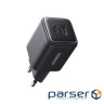 Зарядний пристрій Ugreen X514 1xUSB-C PD20W + 1xUSB GaN black (65737)