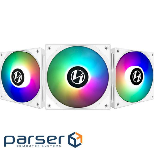 Комплект вентиляторів LIAN LI ST120 White 3-Pack (G99.12ST3W.00)