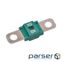 Запобіжник плоский SBFW-L-40, 40A, 58V, M6, 12х 41mm, Green (YT-SBFW-L-40)