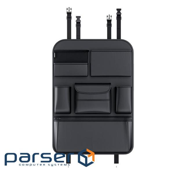 Автомобільний органайзер CABULE на передні сидіння, 62x44см, кріплення до сидінь ре (CABULE-6244-Bl)