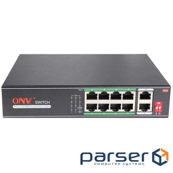 Комутатор мережевий Onv ONV-H1108PLD