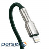 Кабель Baseus Cafule metal Type-C to Lightning PD 20W 2M Зелений (CATLJK-B06) (CATLJK-B06 2м )