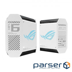 Wi-Fi Mesh система ASUS ROG Rapture GT6 White 2-pack (90IG07F0-MU9A40)