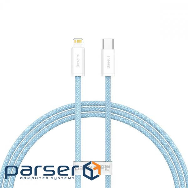 Cable Baseus Dynamic Series Fast Charging Type-C to Lightning 20W (1m) blue (CALD000003)