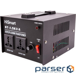 Трансформатор напруги 110VAC-220VAC/ 220VAC-110VAC, 1500VA (NV823130)
